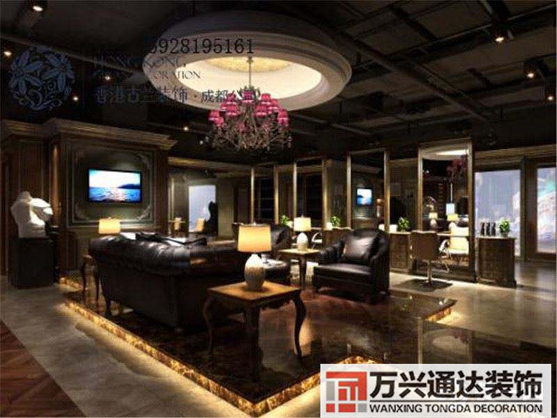 美發(fā)店裝修案例美容美發(fā)店面裝修設(shè)計(jì)