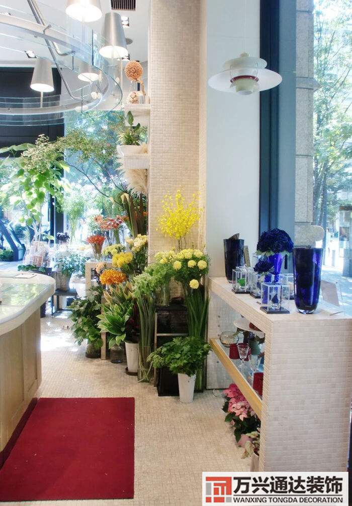 花店裝修效果圖50平米40平米花店裝修風(fēng)格及裝修效果圖